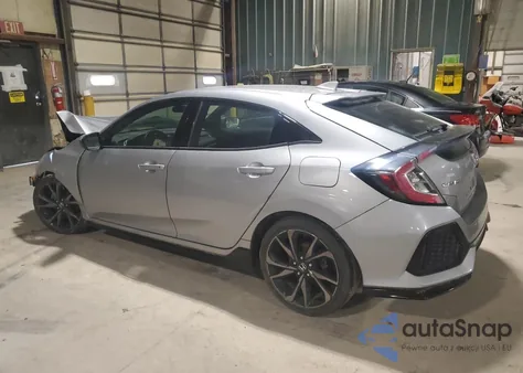 2019 Honda Civic Sport from USA, damaged, VIN SHHFK7H41KU225356